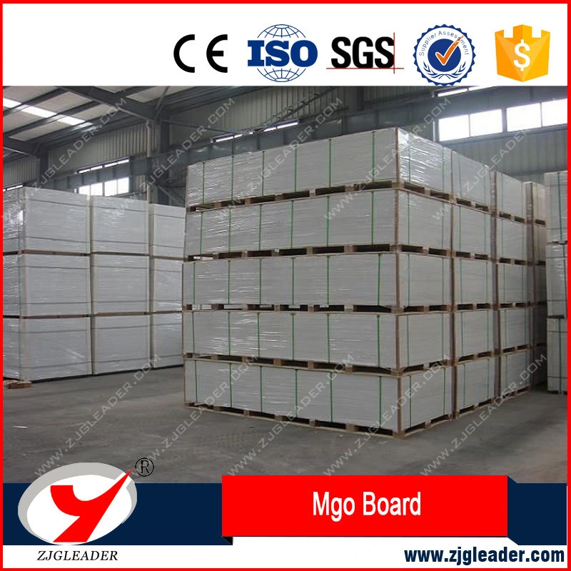 Durable Sanded MGO Board Fireproof Building Material with Color Blue