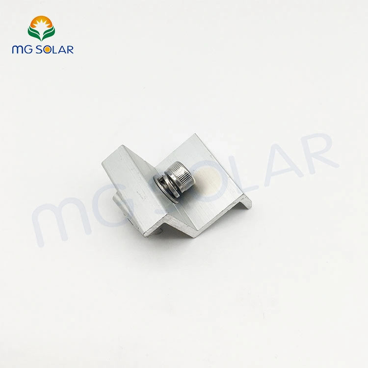 2023 Factory Direct Supply Solar Mounting Structure Side Pressure Block Solar Thin Film Side Pressure Aluminum Solar End Clips