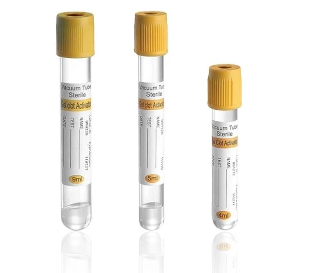 Medical Vacuum Blood Collection Tube for Pet or Glass