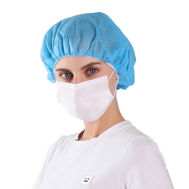 Hot Sell Disposable PP Non-Woven Clip Cap Mob Cap Hair Net