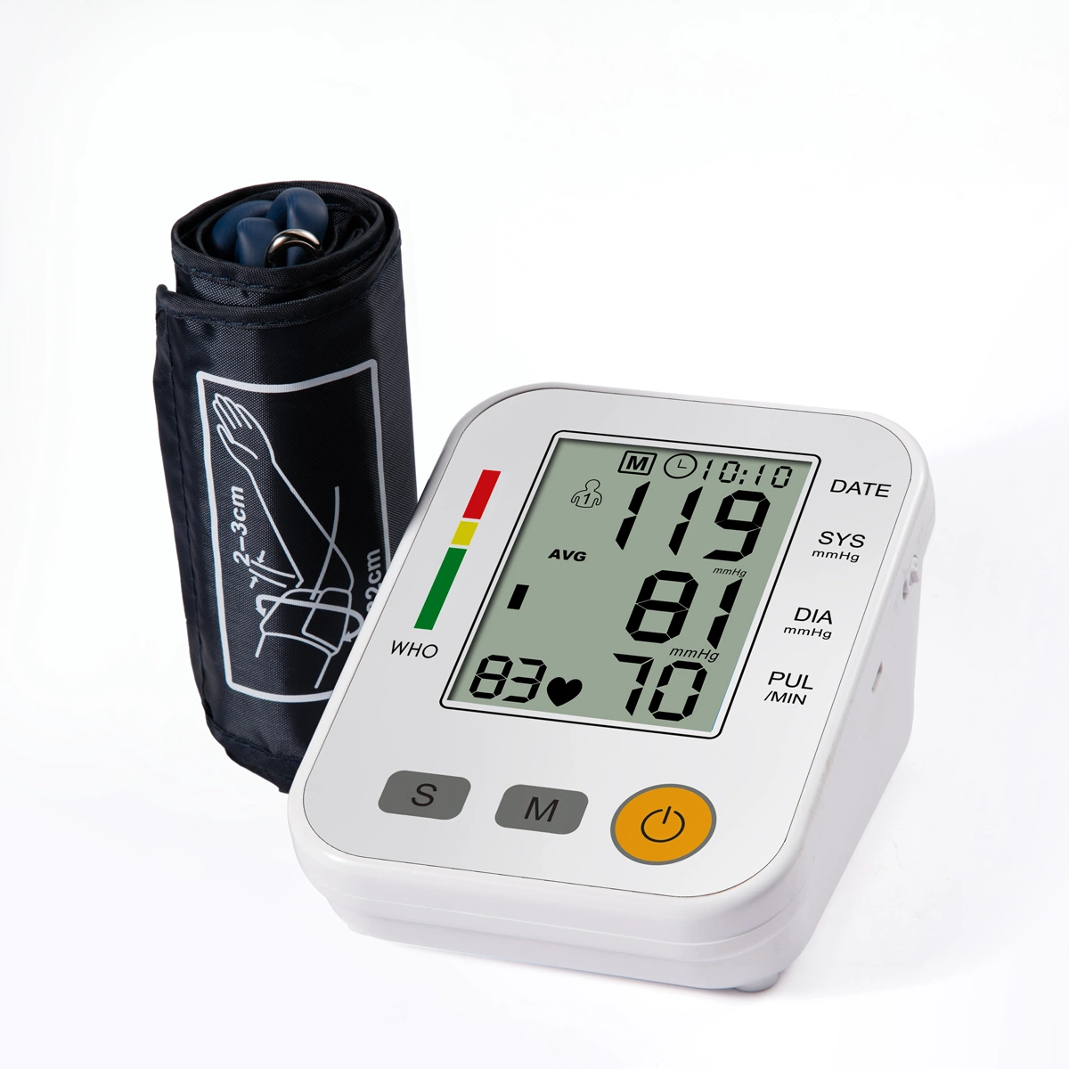 Factory Price Portable LCD Digital Blood Pressure Monitor