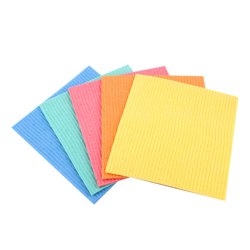 Triangular Vegetable Compressed Cellulose Bath Sponge Cloth