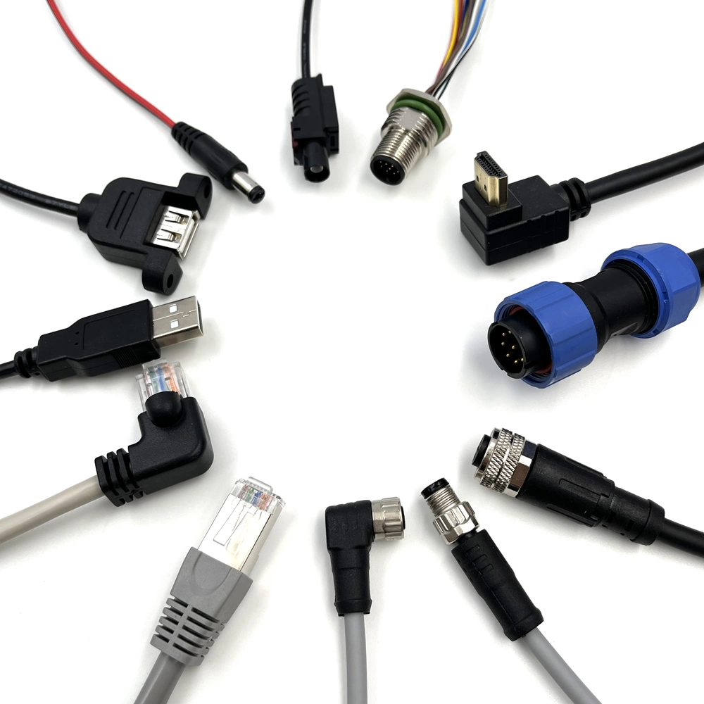 customized All Kinds of Connector Wire Harness Electronic and Connectors Cable Assembly