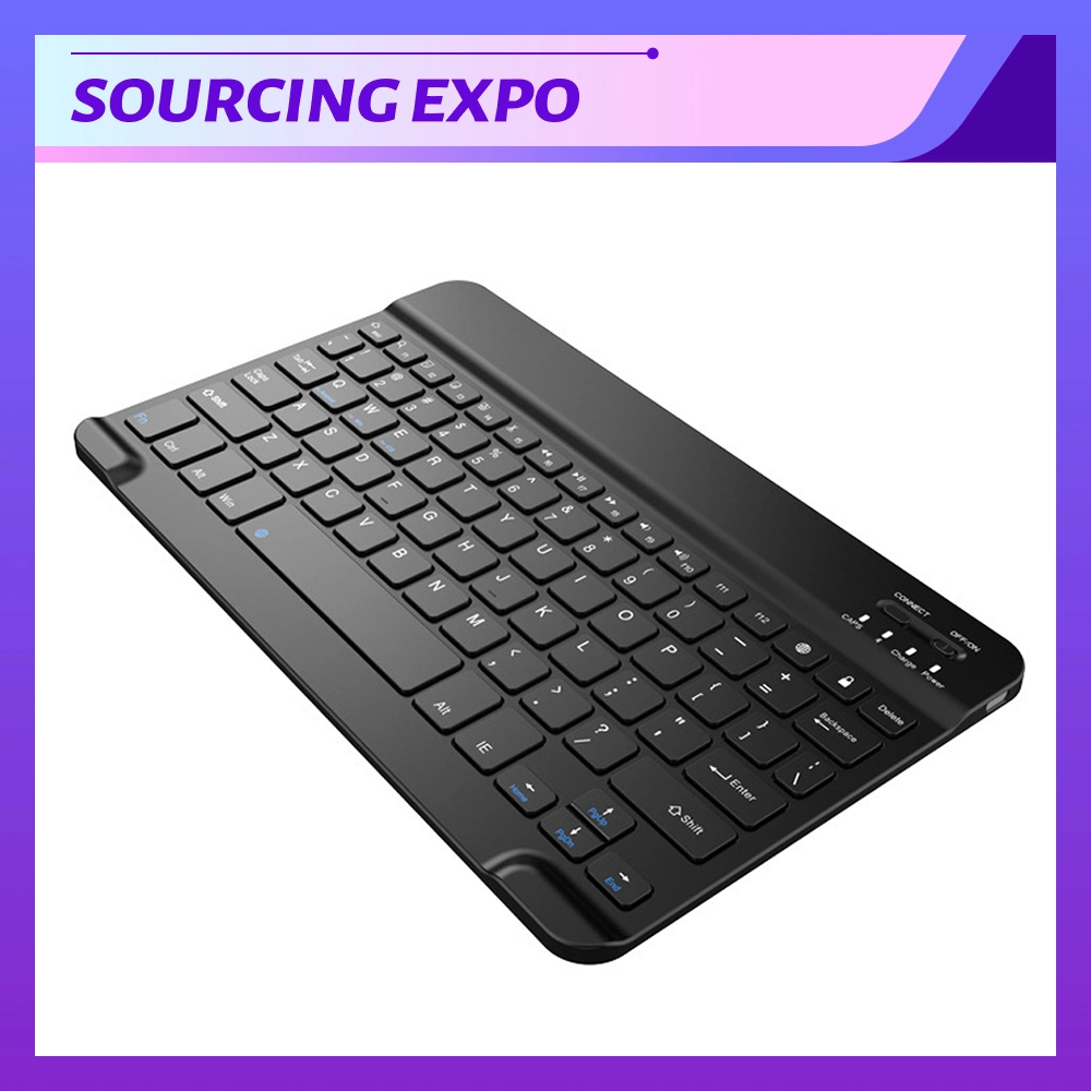 Factory Direct Supply Simple Design No Fingerprints Wireless Portable Ultra-Thin Keyboard Mouse for iPad Universal Set Bluetooth Keyboard