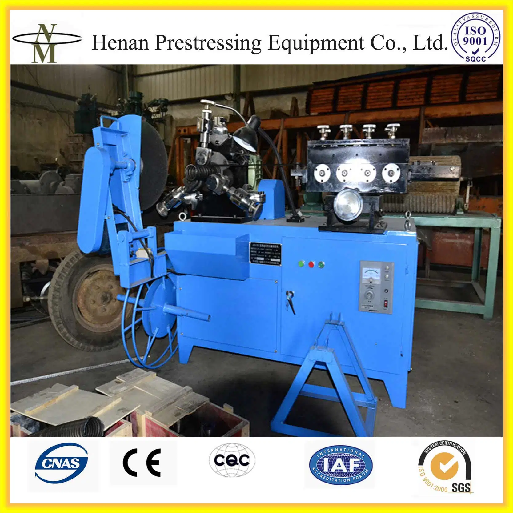 Cnm Prestressed Round and Flat Duct Machine