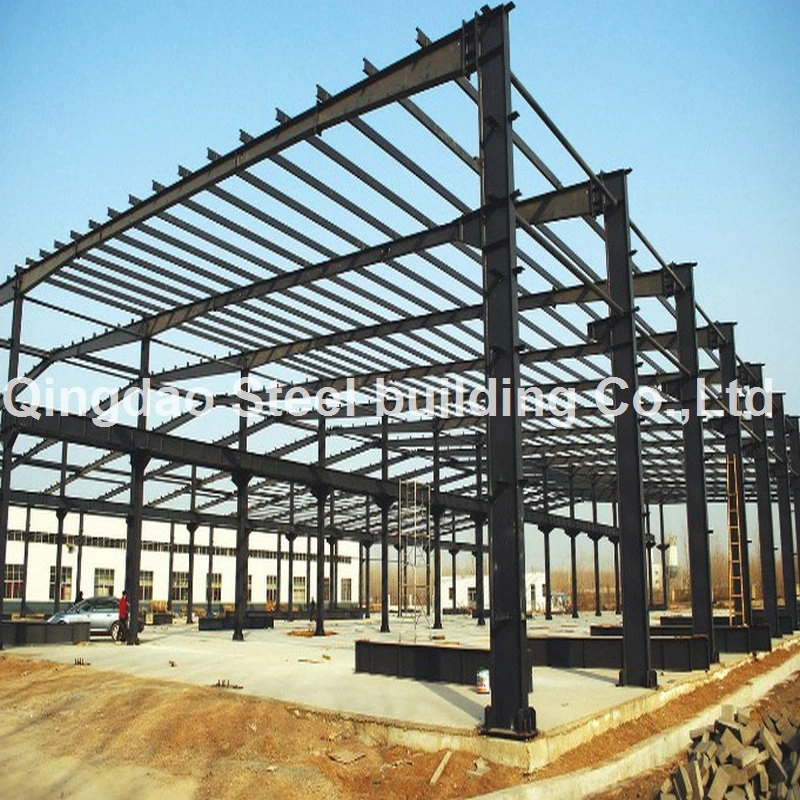 Diseño Prefabricados largo Span estructura de acero Construcción de almacén/estructura de acero Taller Edificio