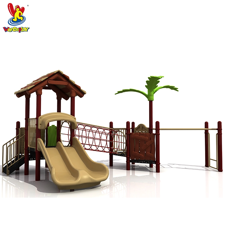 Parques de diversão Amusement Park Forest Playsets Kids Toy Children Jogos para interior ao ar livre Play System Plastic Treehouse preço de fábrica Kids Slide Small Beach Equipamento de playground