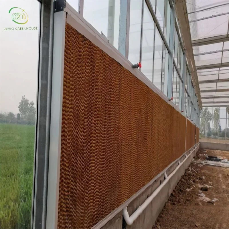 High Efficiency Honeycomb Cardboard Kind Wet Curtain Evaporative Cooling Pad