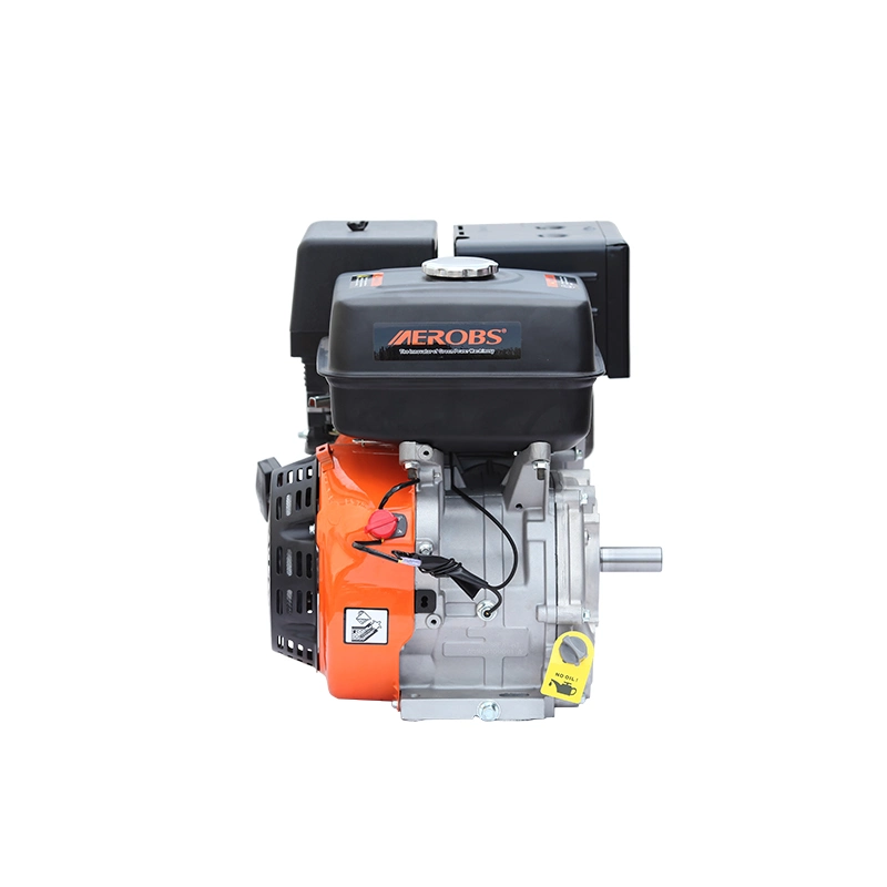 BS390 4 Stroke Petrol Engine 14HP Single Cylinder Gasoline Engine Forced Air Cooling Pull Start Replacement Engine Gasoline Engine