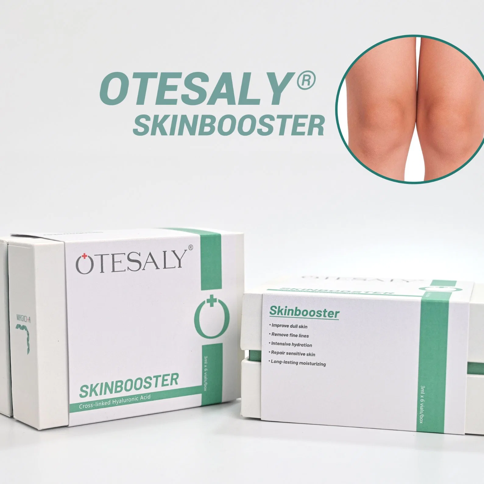 Mejor Venta de 18 ml Otesaly Hialuronato Skinbooster líquido ácido el colágeno se enfrentan a la hidratación de suero Microneedling