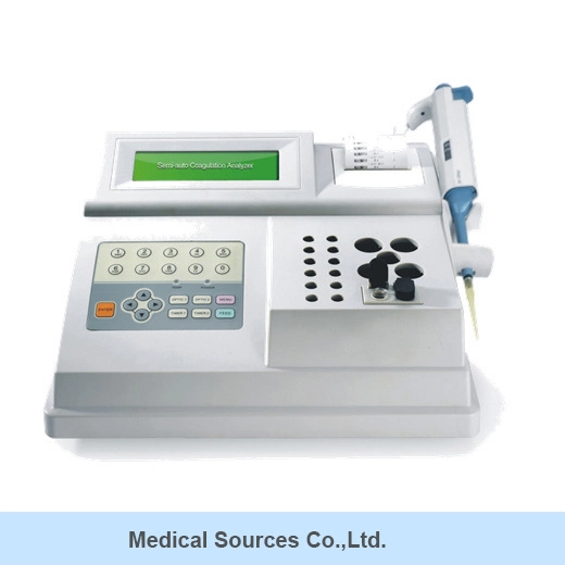 (MS-4402) Semi-Auto Digital completo analizador Analizador de coagulación Coagulometer química