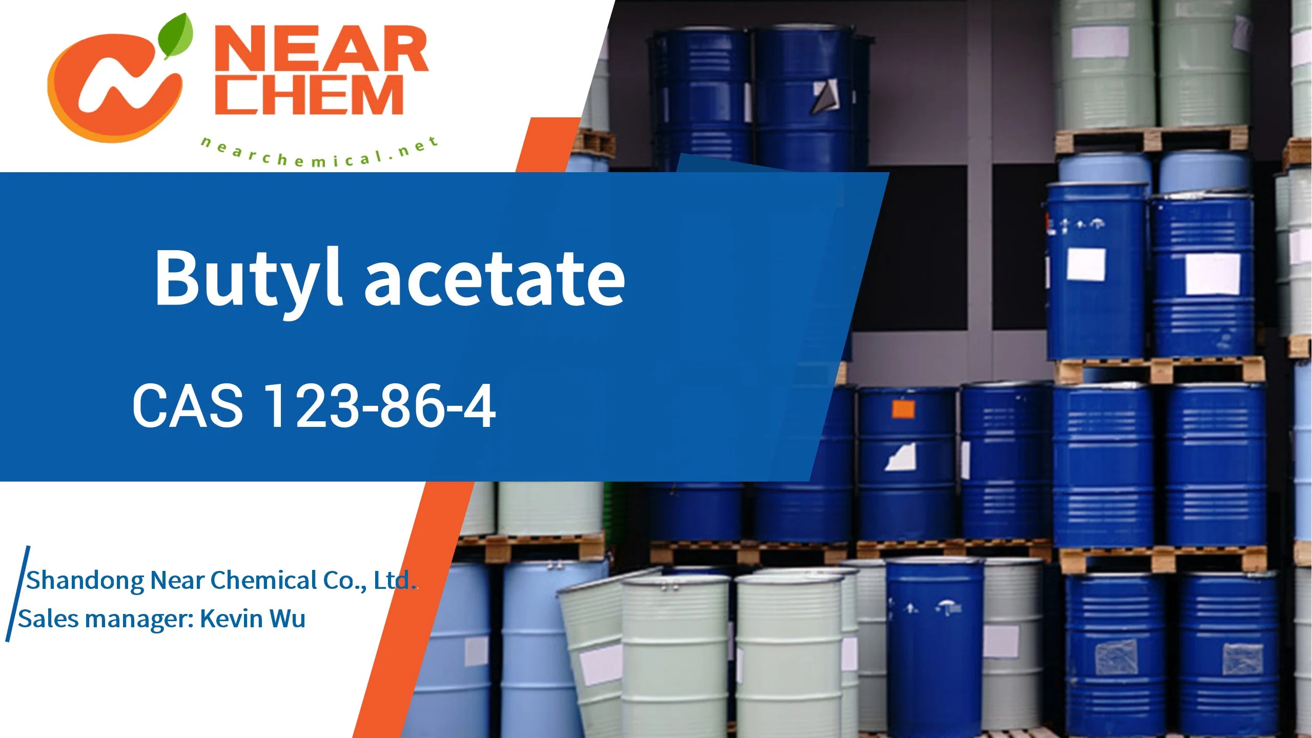 Hot Selling Chemical Raw Material Butyl Acetate/Ba CAS No. 123-86-4