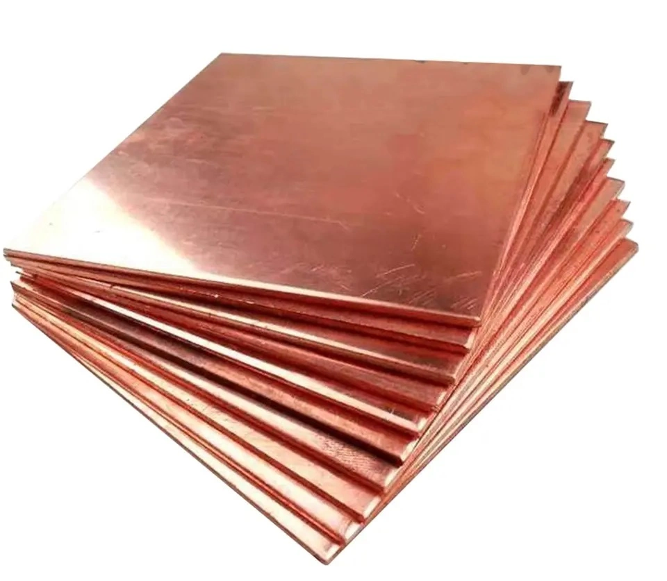 High Quality Copper A Grade Electrolytic Cathode Copper 99.99% Copper Plate Price/Beryllium Copper Sheet C18200 Cucr/Cw105c