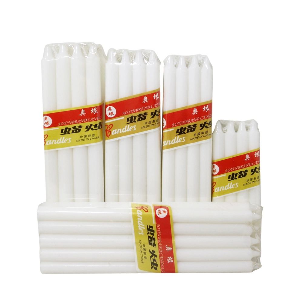 Wholesale/Supplier White Candles Africa Wax Bougies 18g Velas Stick Pillar Decorative Household Candles