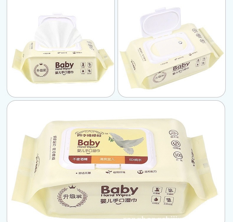 Non-Woven Fabric Disposable Wet Wipes for Baby