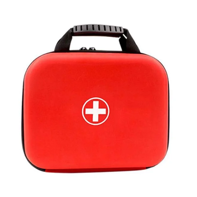 Small Travel First Aid Kit Compact Mini Waterproof Bag with Survival Medical Items for Car, Home, Travel, Hiking, Office, Outdoors, Boat, Camping, Workplace