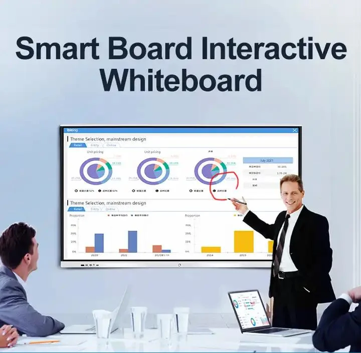 Big Size 65 Inch Touch Screen LED Interactive Touch Display LCD Smart Whiteboard Multi-Touch Interactive Flat Panel Display