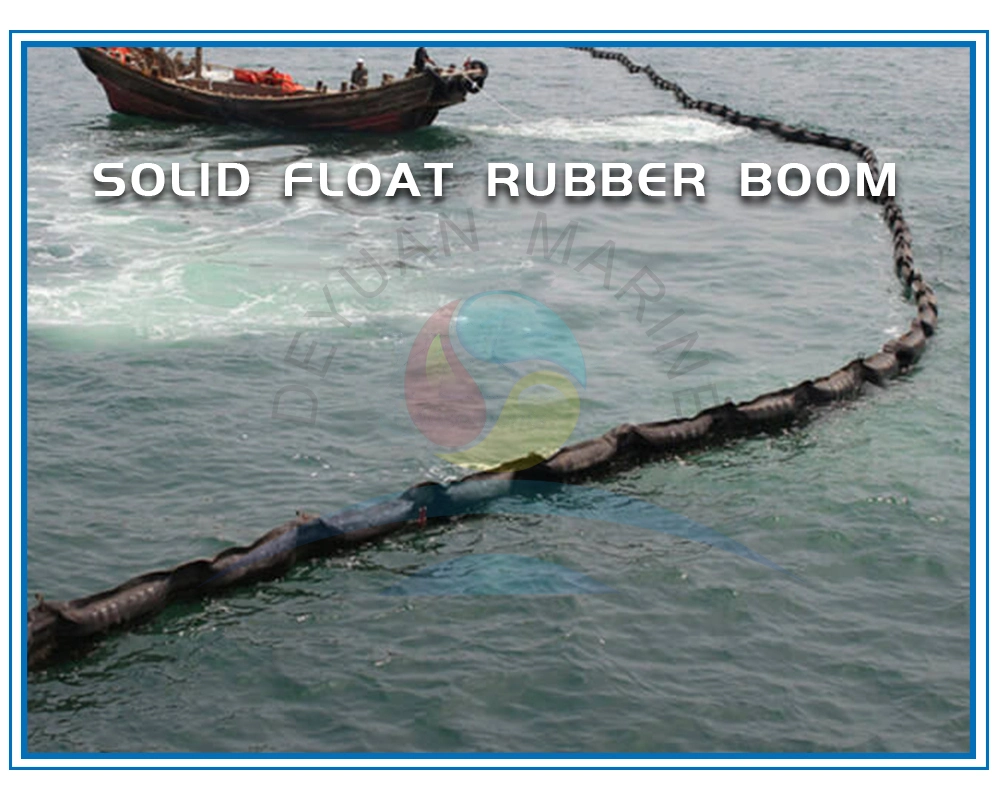 Reusable Solid Rubber Containment Boom