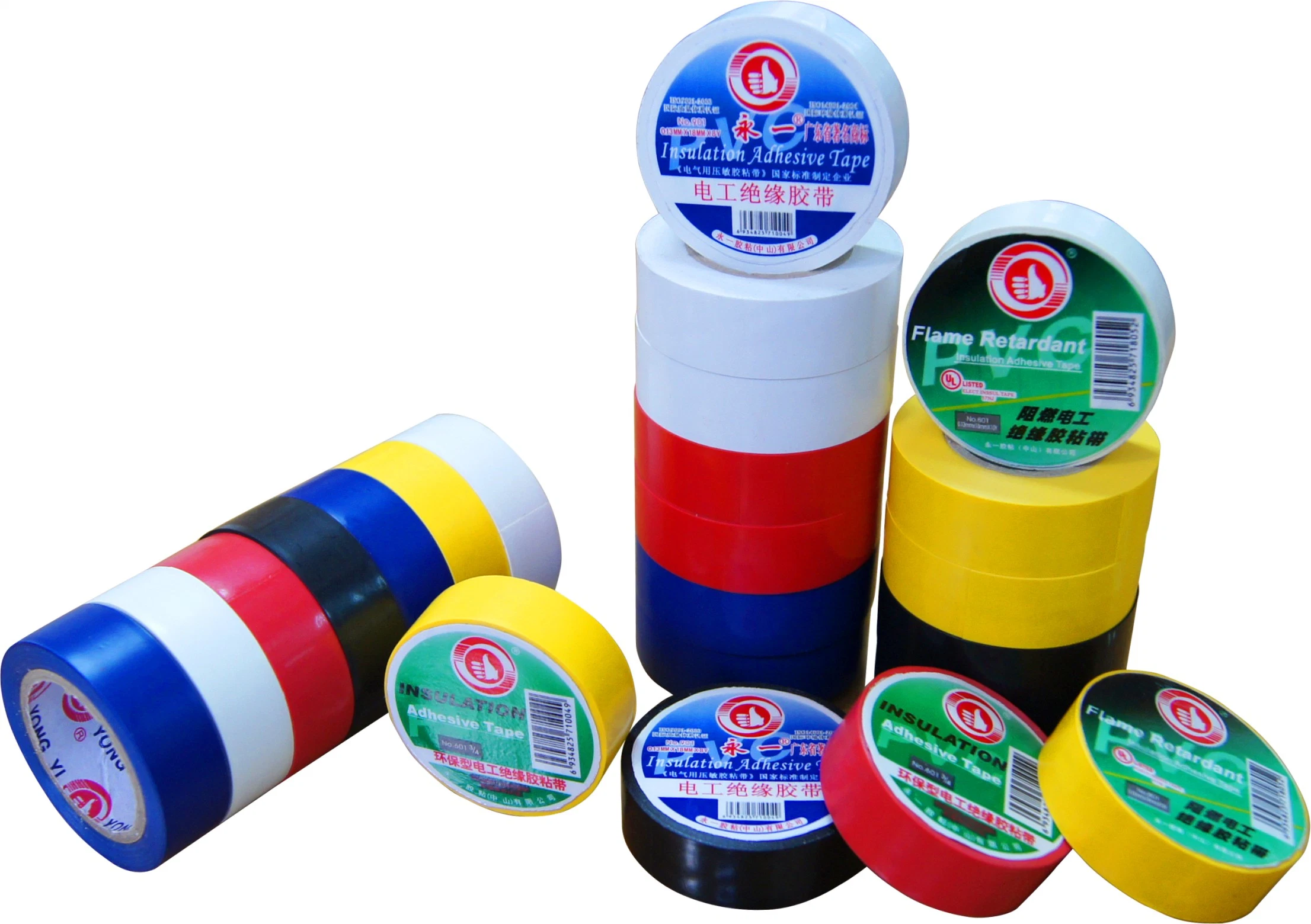 130um-180um PVC Insulation Electrical Tape