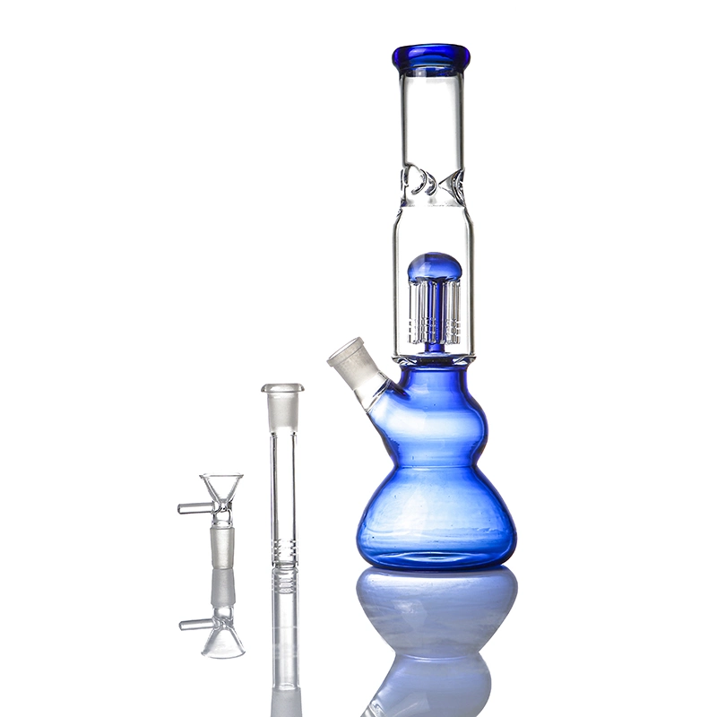 Glass Beaker Smoking Water Pipe with Quartz Banger Glass Hookah Shisha Tobacco Smoking Pipes