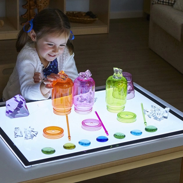 High quality/High cost performance Educational Sensory Toys for Kids LED Light Box Panel