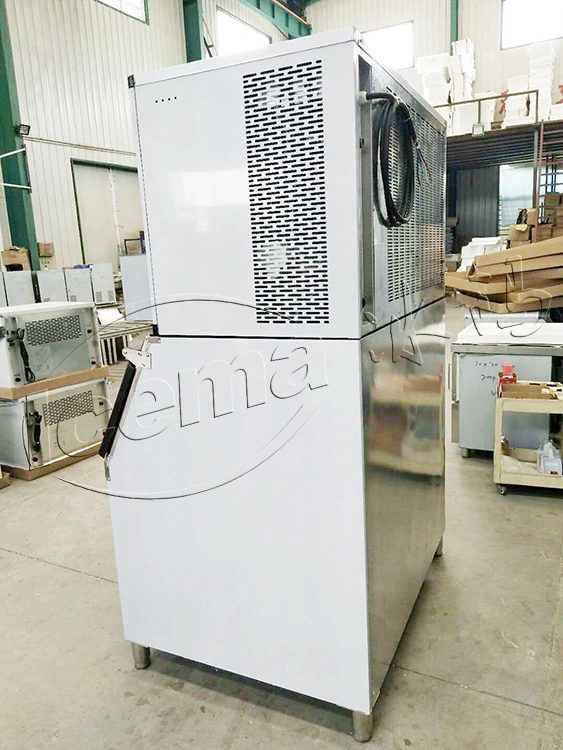 Widely Used Commercial 600kg Cube Ice Machine for Beverages