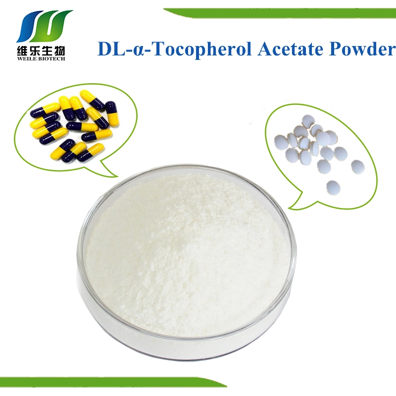 Dl-Alpha Tocopheryl Acetate (Vitamin E) Powder 15% 50% 75% CAS No. 7695-91-2