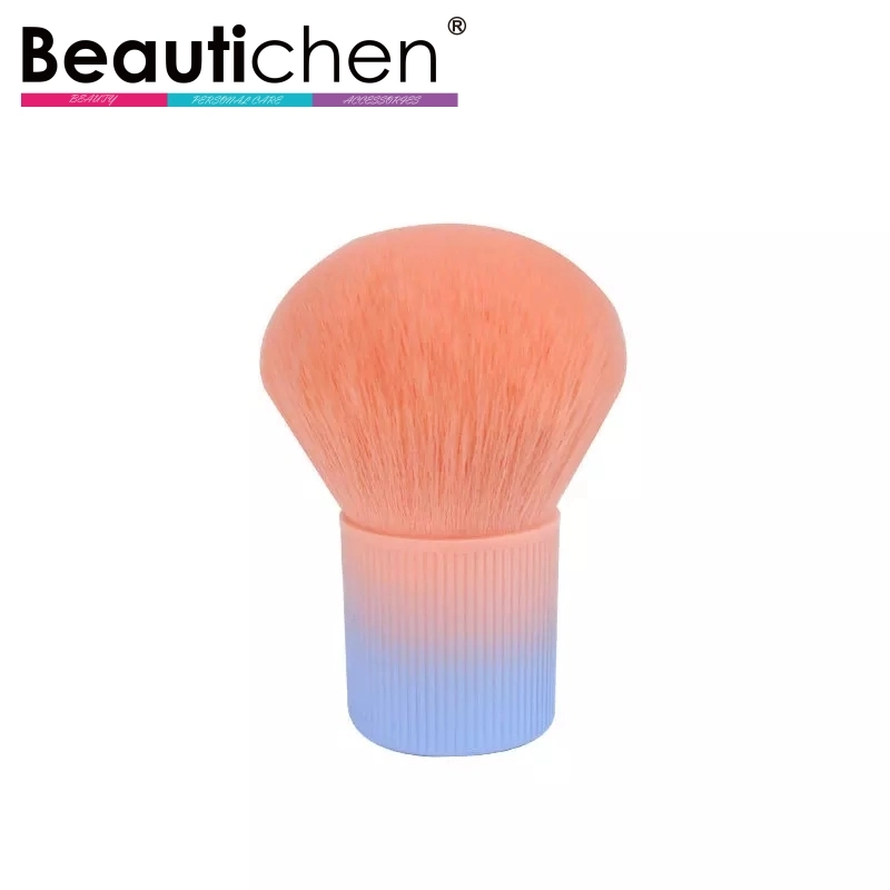 Beautichen New Arrives Customized Logo Nail Art Dust Powder Remover Brush Single Soft Makeup Nail Cleaner Brushes Blusher Brush for All Face Makeup Set