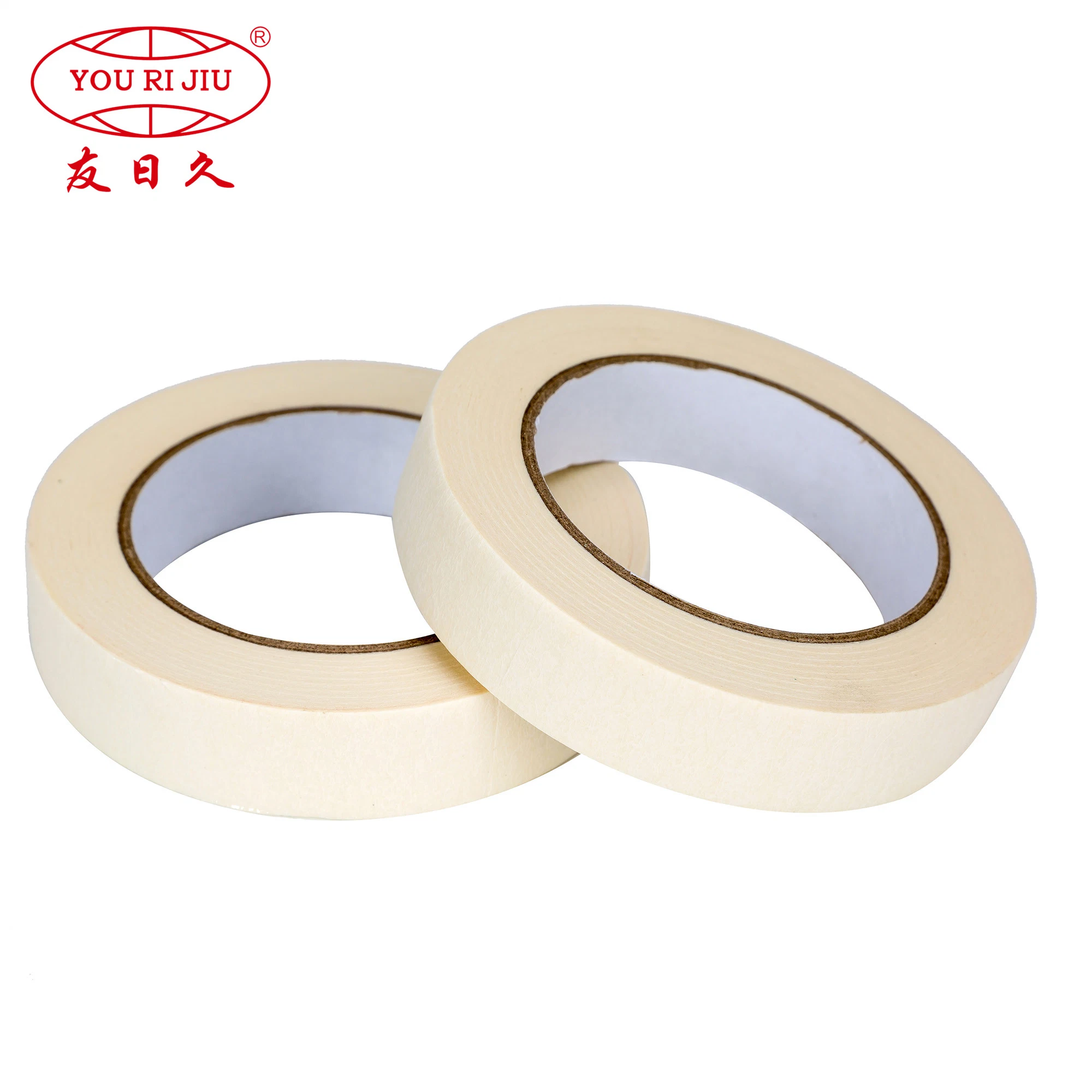 Yourijiu Masking Tape Malerei Auto Dekoration Beste Qualität Made in China Abdeckung Großhandel/Lieferant Klebstoff Krepp-Papierband