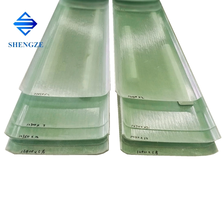 Anti-Septic Transparent Skylight Flat Corrugated Fiberglass Roofing Sheet Product