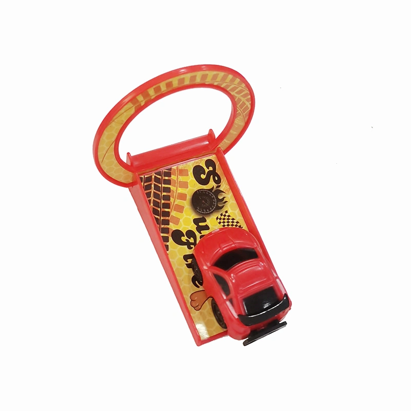 Plastic Car Toys Small Launcher Cars with Launcher Ramp Toy for Kids