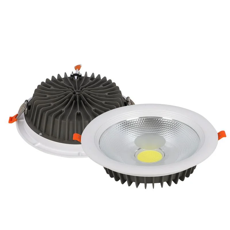 CE Indoor Recessed Dimmable LED Lighting 20W 30W COB Panel Light Downlight