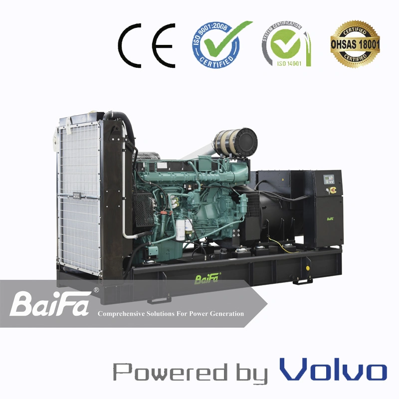 550kw Open Type Electric Power Gas/Diesel Generator Set Powered by Volvo Engine