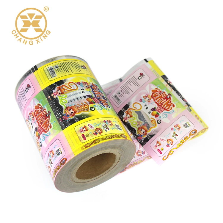 High Gloss 2.5kg 5kg 10kg High quality/High cost performance  Plastic Rice Flour Packaging Laminating Film Roll