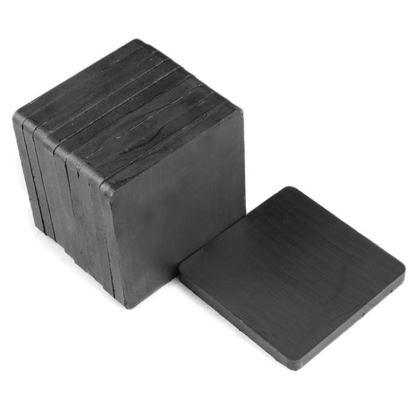 Permanent Sintered Hard 6X4X1mm Ceramic Block Ferrite Magnet