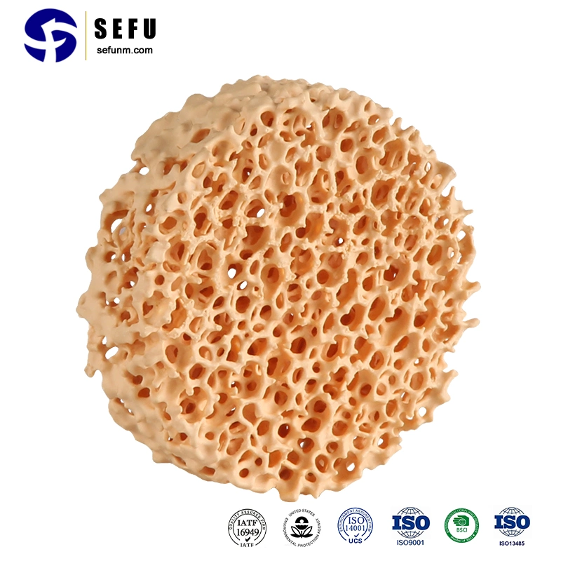 Sefu Ceramic Foam Filter China Ceramic Honeycomb Filter Factory Alumina Zirconia Sic Foam Porous Foam Ceramic Plate for Filter Zirconia Ceramic Foam Filter