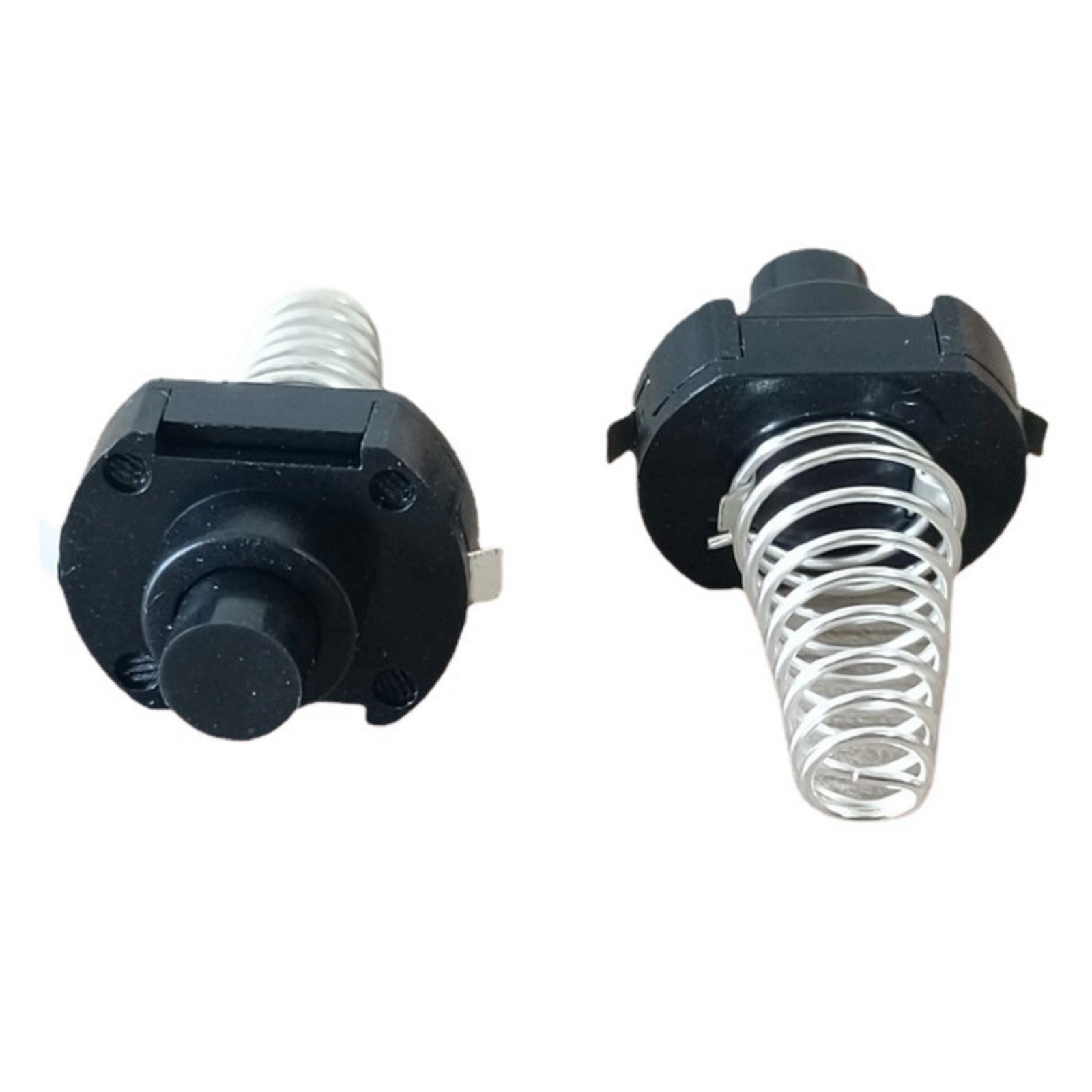 Hot Sale Self-Locking Copper Foot Flashlight Button Switch Spring Button