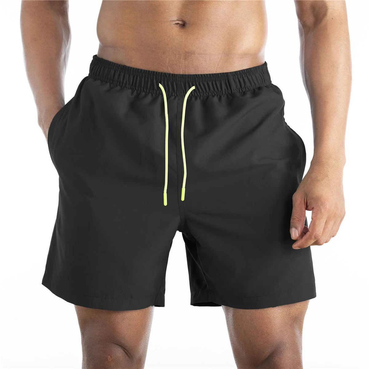 Summer Waterproof Shorts SPA Swimming Shorts Double Layer Plus Size Sports Pants