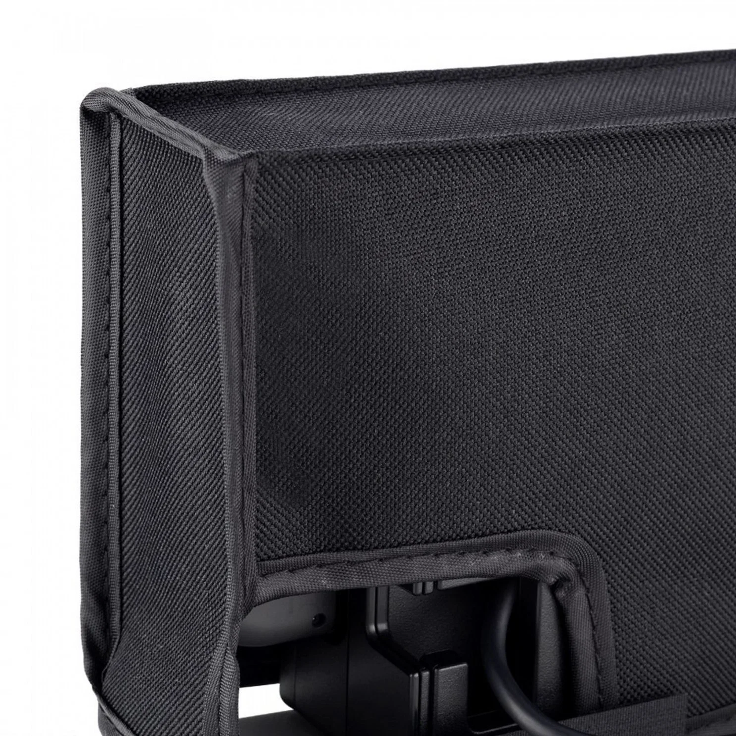 Soft Neat Lining Dust Guard Anti Scratch Waterproof Sleeve Black Nylon Dust Covers for Nintendo Switch