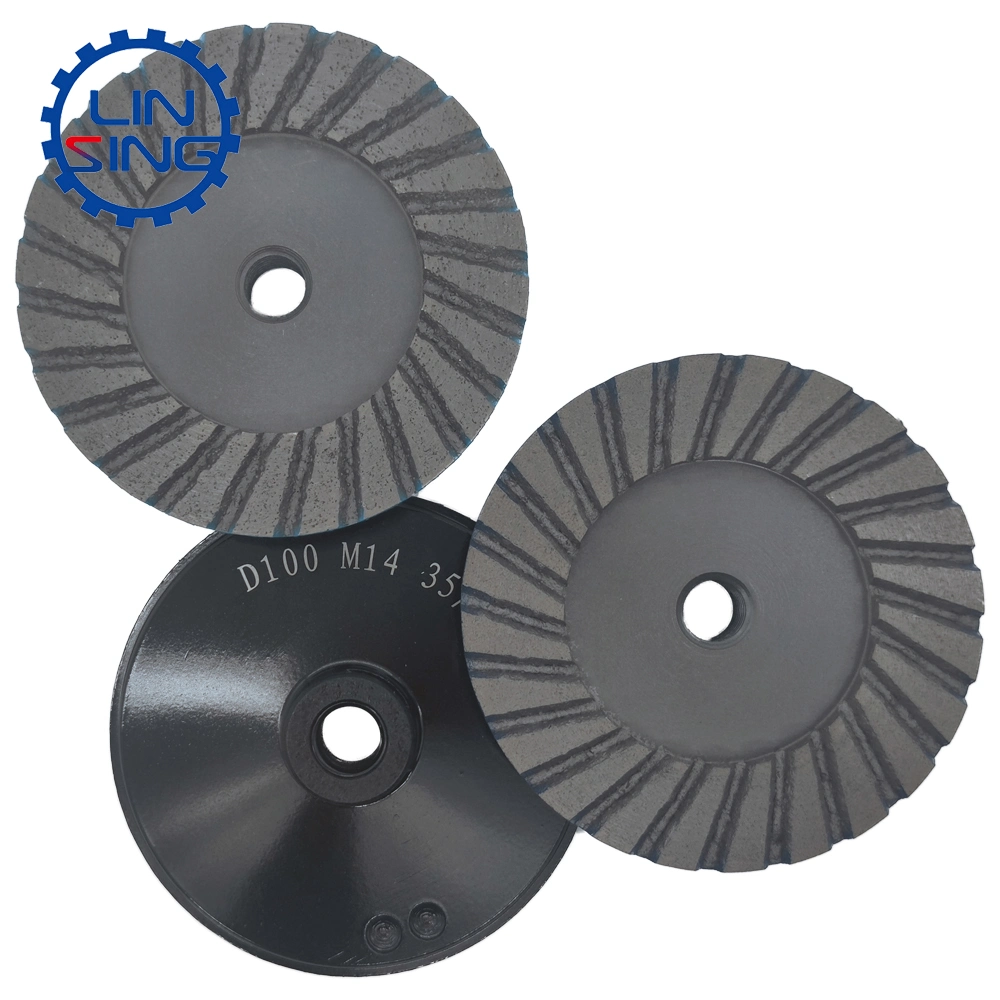 Rock Drilling Tools Fine Grit Diamond Grinding Wheel for Stone Edge Grinding