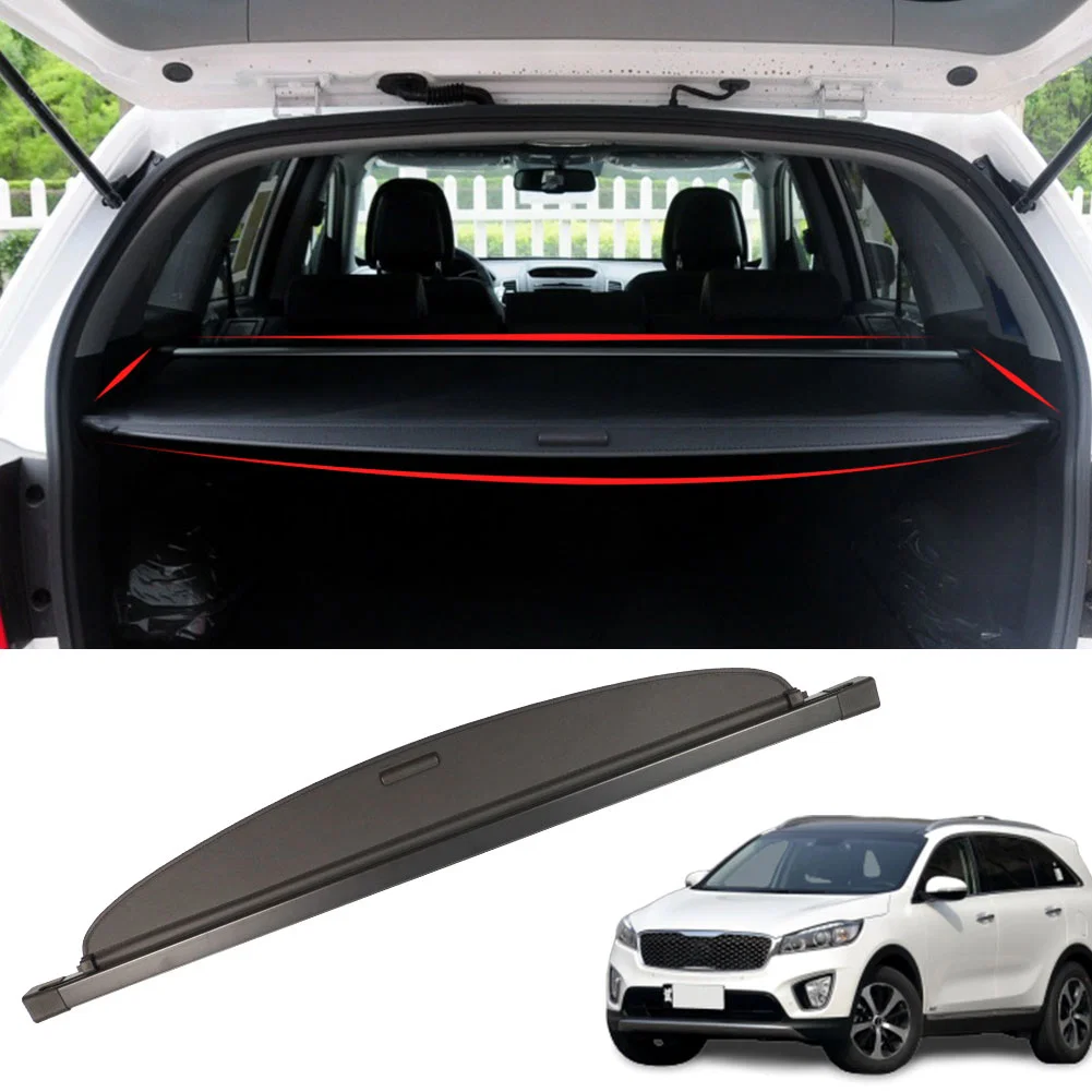 Top Selling Auto-Zubehör Paket Regal Wasserdicht Einziehbare Cargo Cover Für KIA Sorento 2014-2015