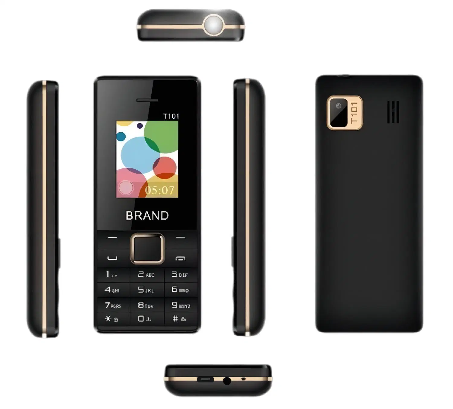 Android TF Card Slot Old People Smartphone Torch Mobile 850 900 1800 1900MHz