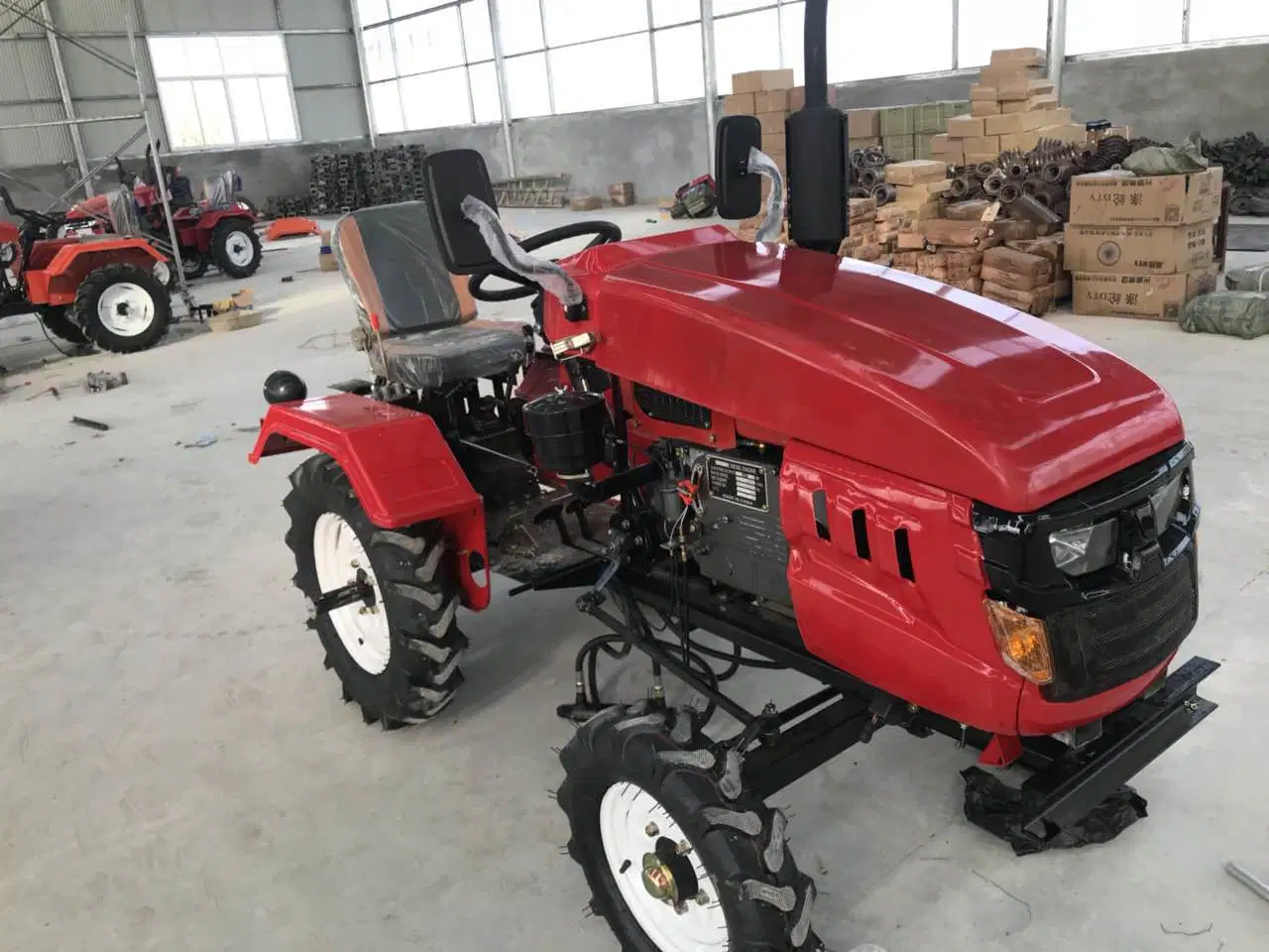 Lansu Good Quality 2 Wheels Drive Tractor Agricultural 12HP 15HP 18HP 20HP Mini Small Tractor