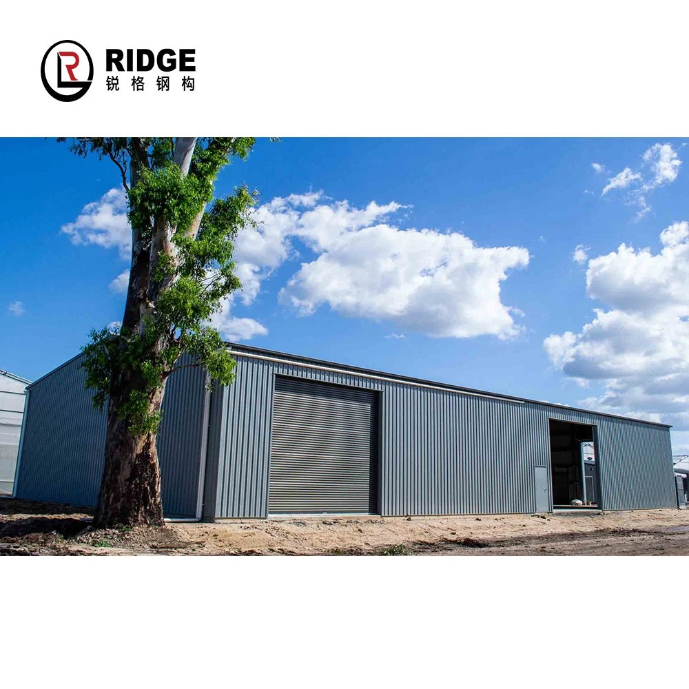 Pre Fabricated Light Steel Structure Building Outdoor Storage