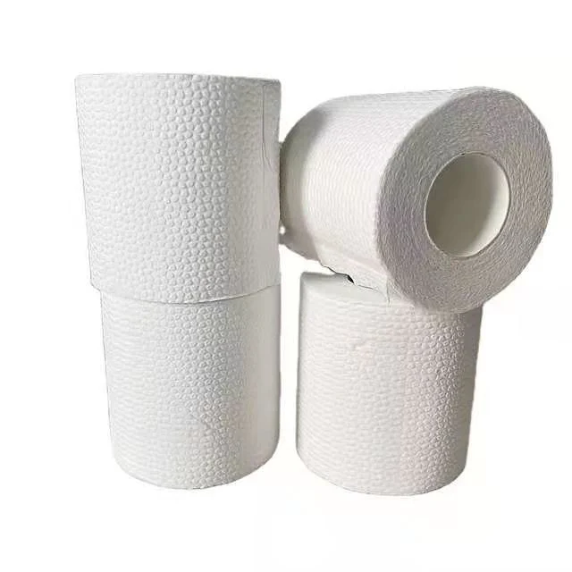 Bmaboo Tissue Toilet Paper Bamboo Eco-Friendly Material Paper Tape 3 Ply Environmental Ink Towel Paper Roll Tissue Paper Jumbo Roll