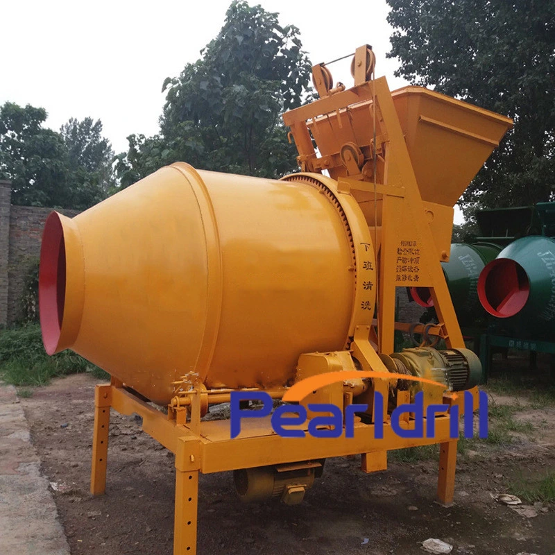 Nice Price Automatic Loading Construction Tool Concrete Mixer 300L 400L 500L 5.5 Kw Cement Mixer