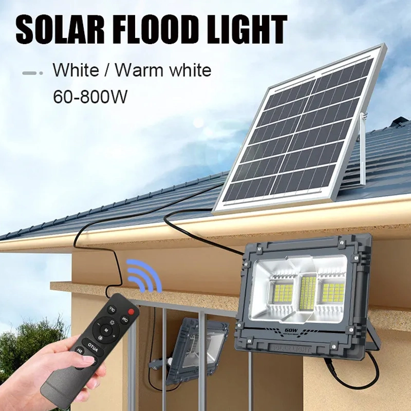 Solar Reflector Diecast Aluminium Outdoor Street LED Flood Light Garten Solarleuchten