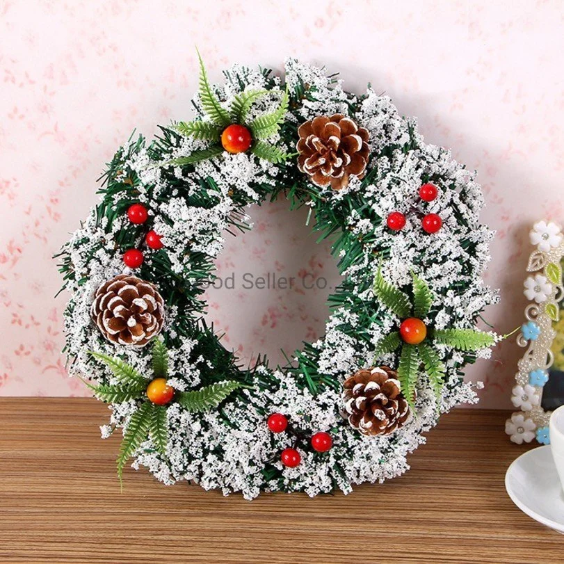 Pure Handmade Simulation Christmas Tree Decorations Ornament Christmas Wreath