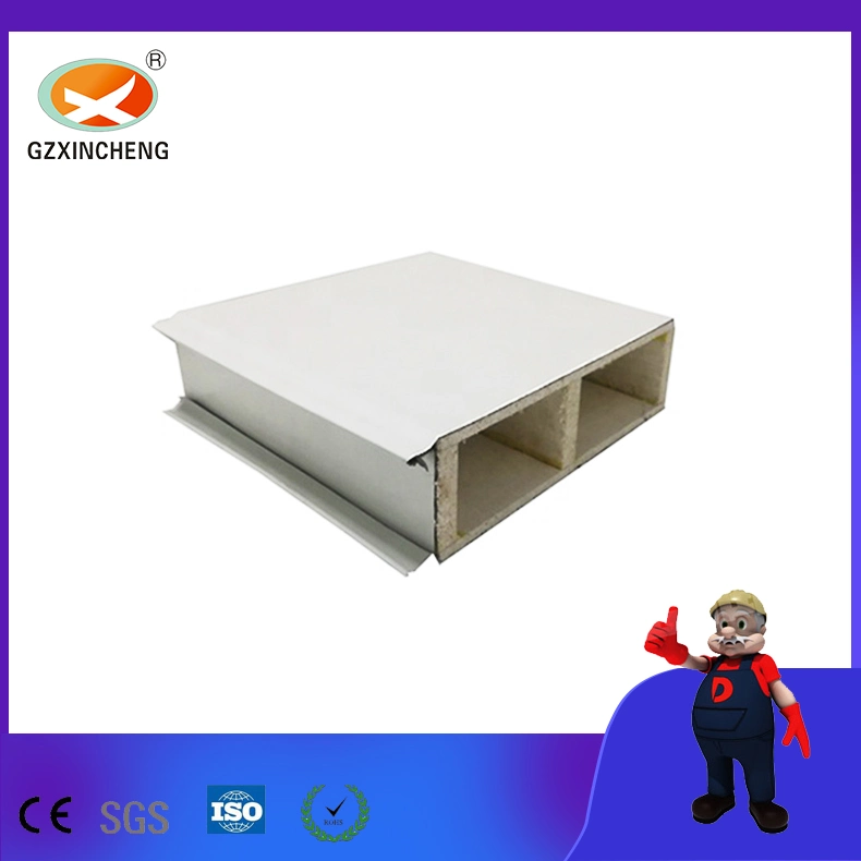 50mm Warehouse Glass Magnesium Sandwich Wall Roof Panel