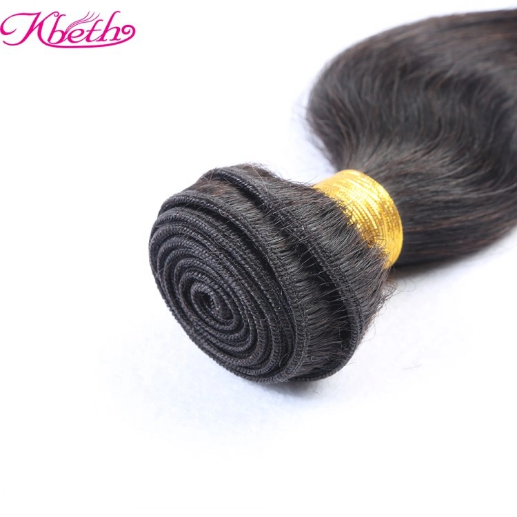 Kbeth extension de cheveux humains pour femmes noires cadeau 2021 100% Real Remy Human Hair 16 pouces longueur corps vague Bundle Avec fermeture en dentelle 4*4 HD Remy Mink Weaving